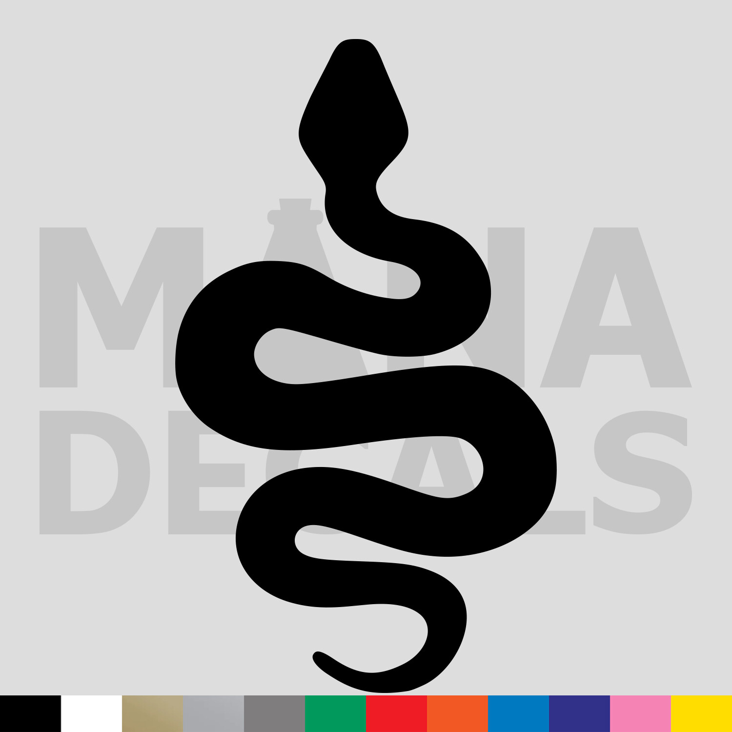 Snake Vinyl Die Cut Decal Sticker - Serpent Python Boa Copperhead Adder gallery