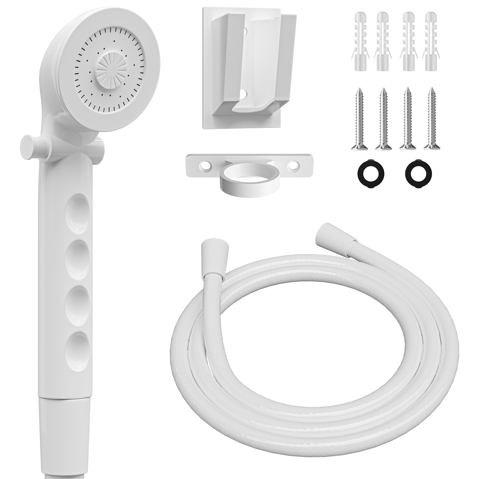 RV Shower Head with Hose - Non-Metallic Outdoor RV Shower Kits Replacement gallery