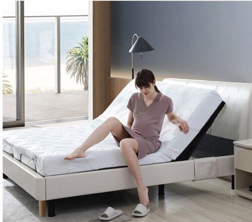 Adjustable Massage Bed Frame Base Massage Wireless Remote USB Ports King Queen gallery