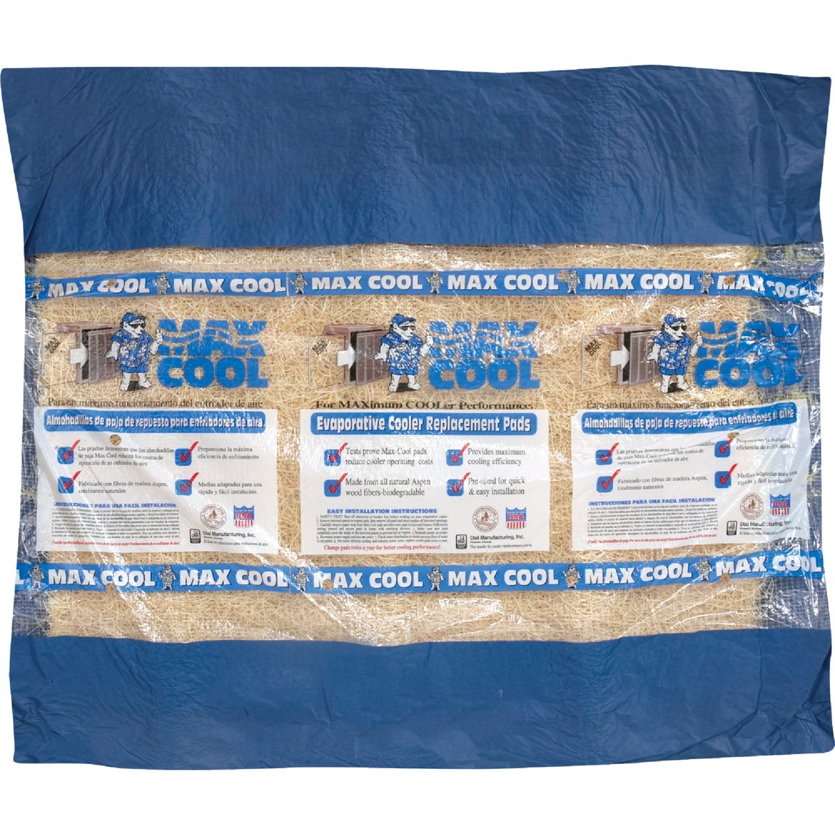 Aspen 28 In. x 34 In. Long Strand Excelsior Evaporative Cooler Pad 3001 gallery