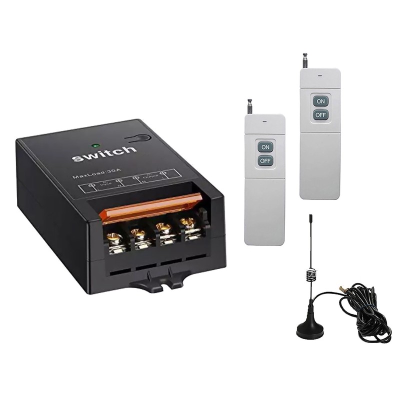 1.5KM Long Range 2CH RF Wireless Remote Control Switch Transmitter+Receiver Kits gallery