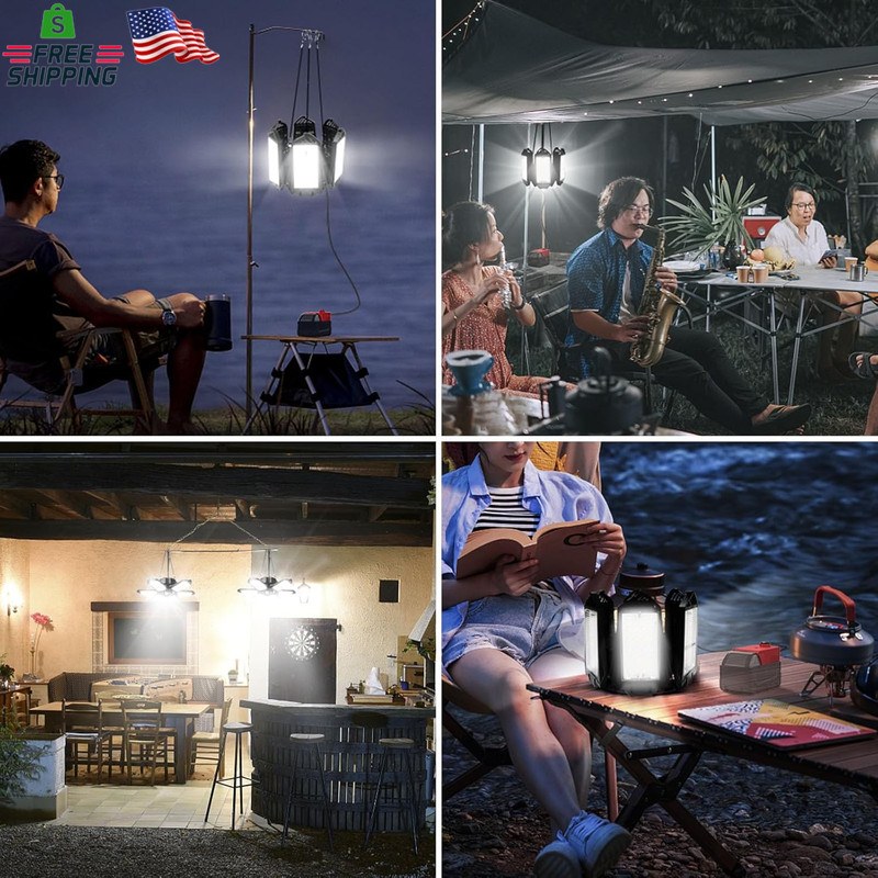 LIVOWALNY LED Work Light Compatible with Milwaukee 18V Battery, 68W 6800LM LED G gallery