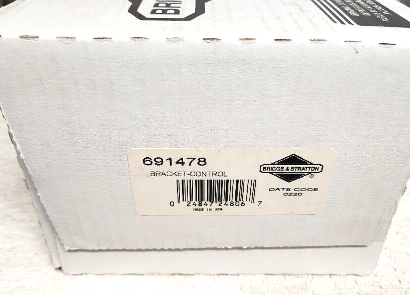 Genuine Briggs & Stratton OEM 691478 Control Bracket gallery
