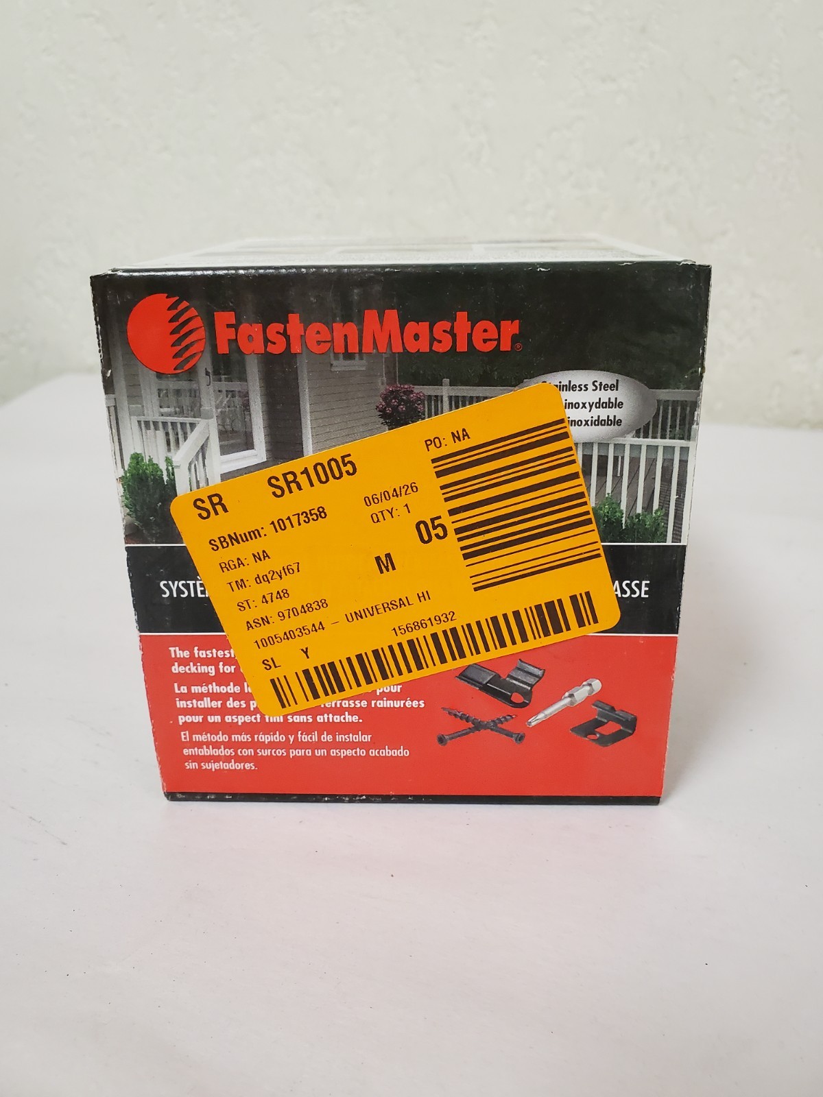 FastenMaster Universal Hidden Deck Fastening System - Clips/Screws for 50 Sq.Ft gallery