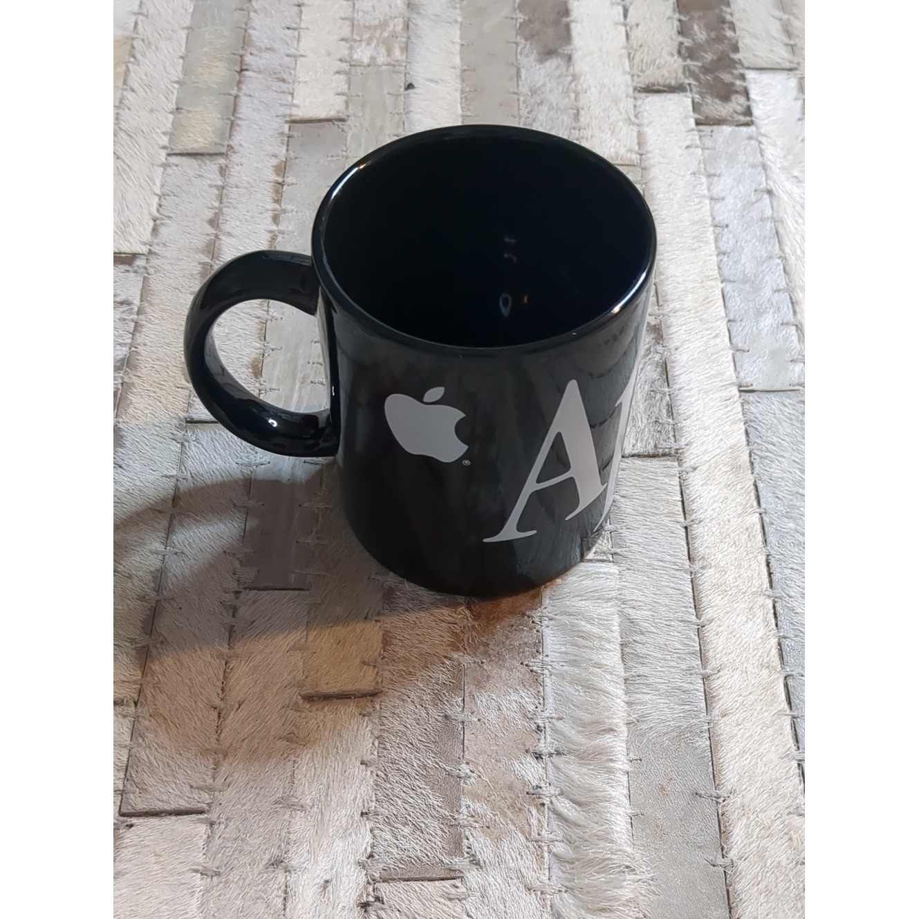 Vintage 90s Apple Computer Mac Employee Ceramic Coffee 12oz Mugs (Set Of 2) gallery