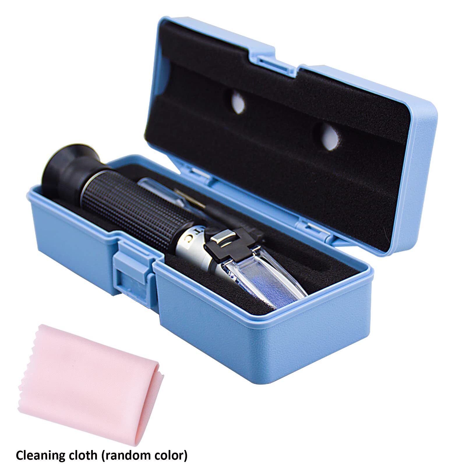 Portable 0~32% Brix Wort Refractometer Fruit Juice Beer Wine Sugar Test Meter gallery