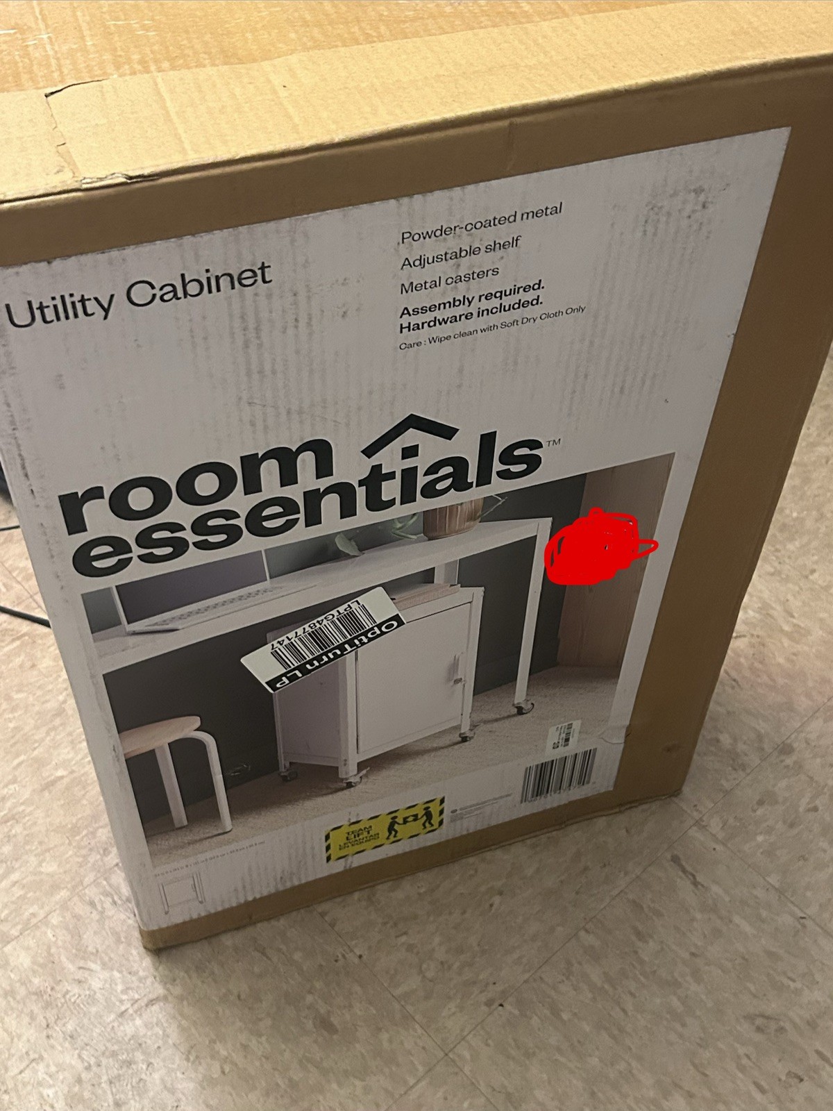 Room Essentials Utility Storage Cabinet gallery