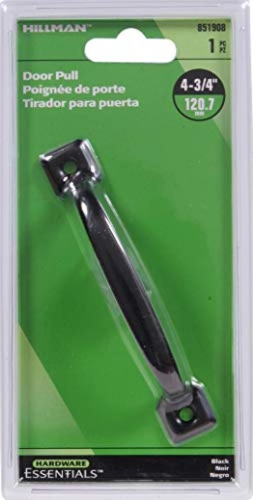 Hardware Essentials 851908 Black Screen Door Pull (4-3/4") - 1 Count (Pack of 1) gallery
