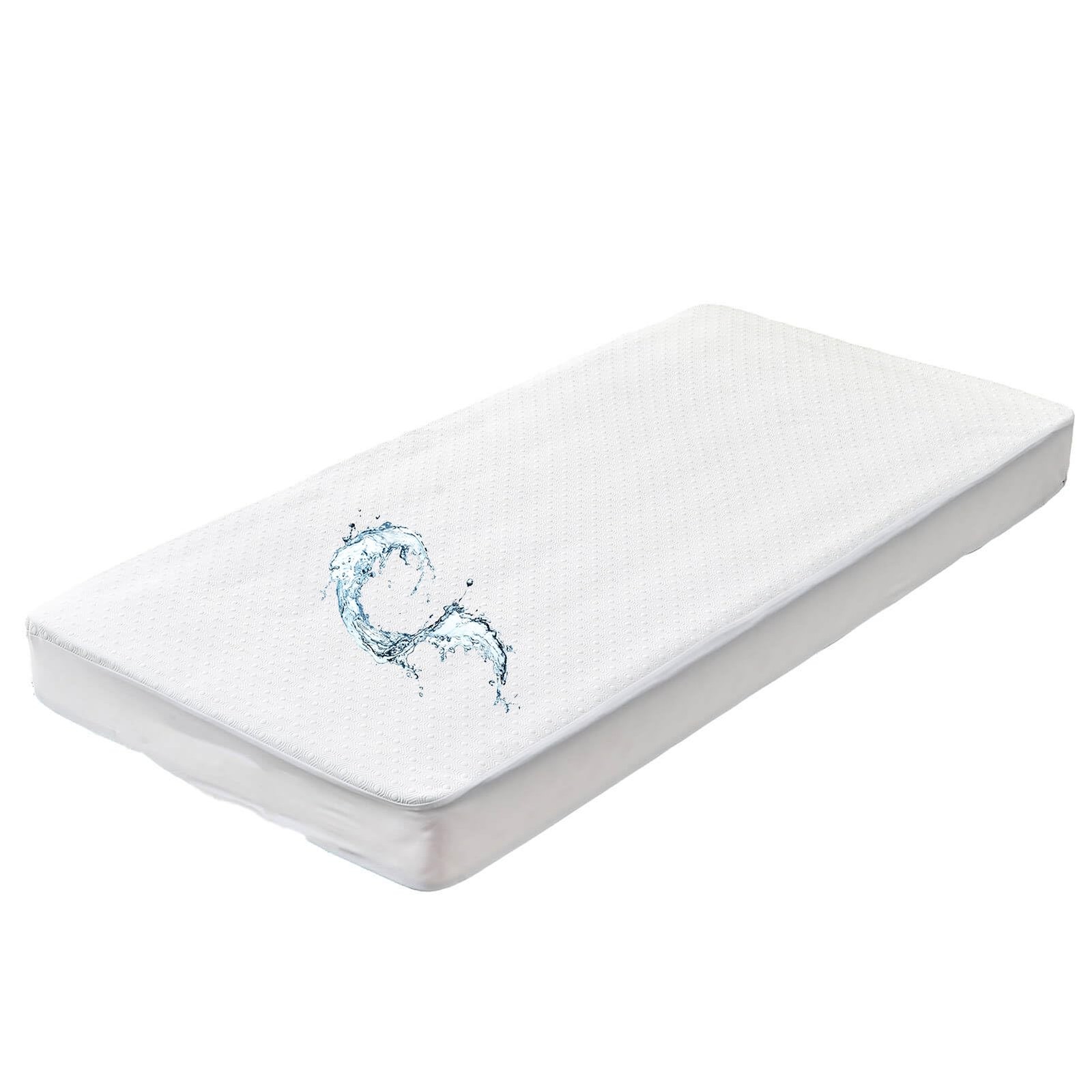 Waterproof RV Bunk Mattress Protector for 30 x 75 Narrow Twin or Camper Bed C... gallery