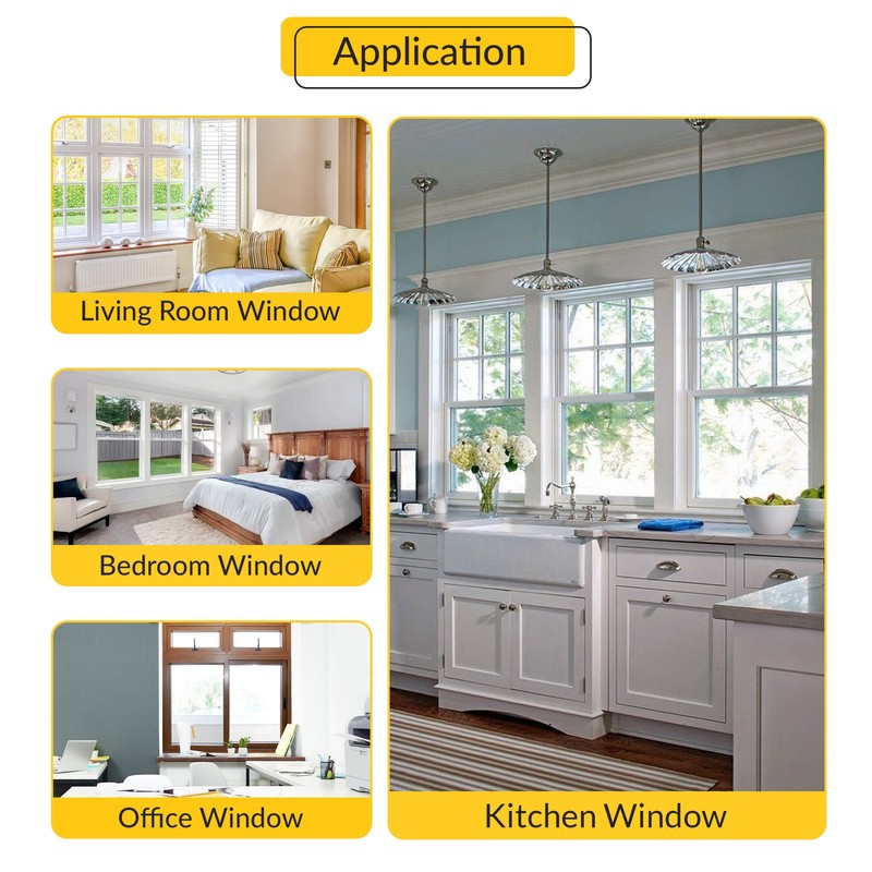 Brixwell Single Action Window Opening Control Devices, Plastic, Blue White Finis gallery