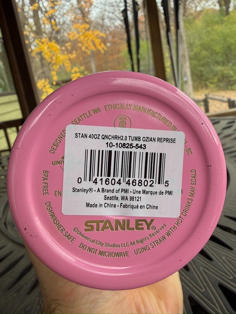 Stanley x Wicked For Good 40oz FlowState Quencher Tumbler Ozian Reprise IN HAND gallery