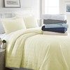 Kaycie Gray So Soft Collection Premium 3 Piece Quilted Coverlet Set gallery