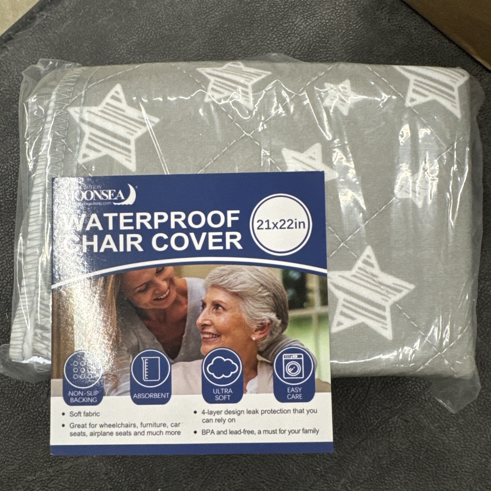 MOONSEA✨Sleep Solution✨WATERPROOF Chair Cover 21x22 gallery