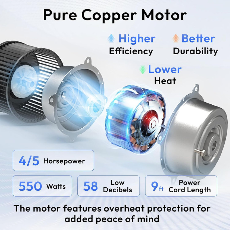 High-Performance 10000 CFM Evaporative Cooler with Remote & 29 Gal Tank gallery