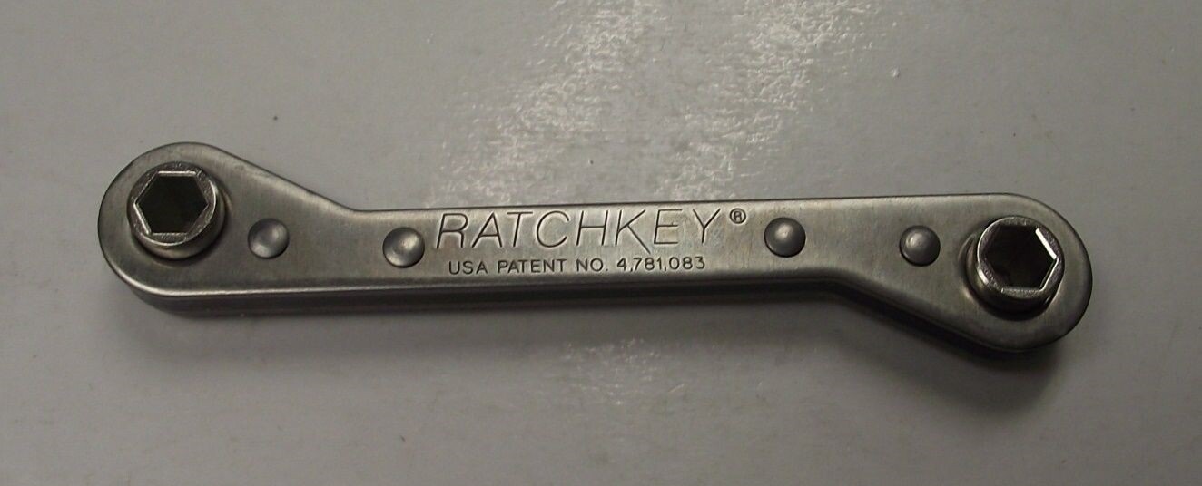 Ratchkey HC-13 5/16 Stainless Ratcheting Wrench USA BULK gallery