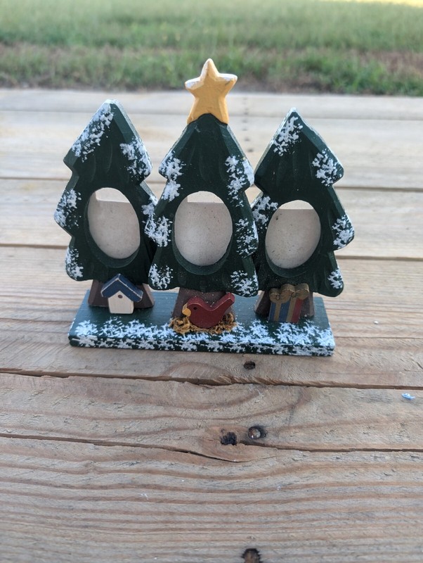 Triple Christmas Tree Frame gallery