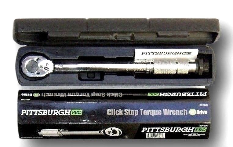 1/4 Inch Professional Drive Click Type Ratcheting Torque Wrench gallery