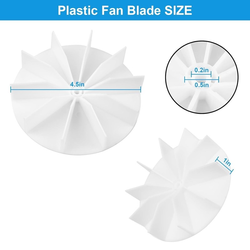Reliable Bathroom Vent Fan Motor Replacement - 120V, Low Noise, Long-lasting Use gallery