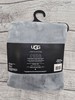 UGG Coco Body Pillow Cover Soft 20”x 54” Ash Fog Gray Grey NEW gallery