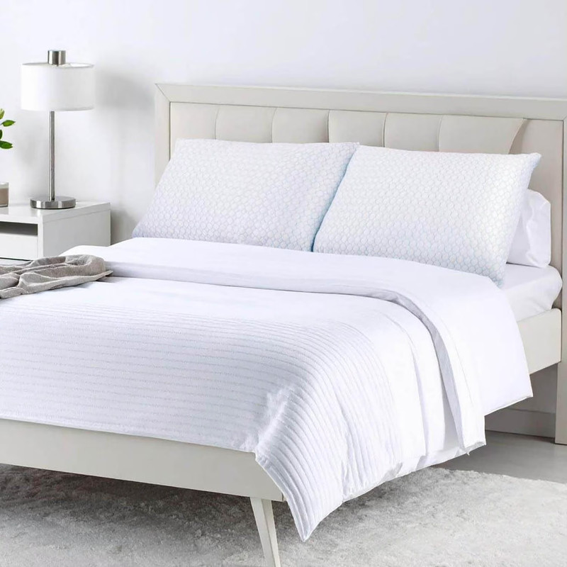 Nectar 2-Pack Cooling Down Alternative Microfiber Pillows, Standard/Queen Size gallery