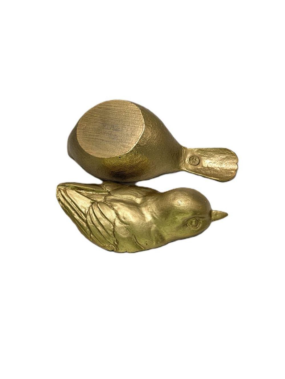 Sparrow Multifunctional Pewter Box Decor Inspired by Nature Collectible gallery