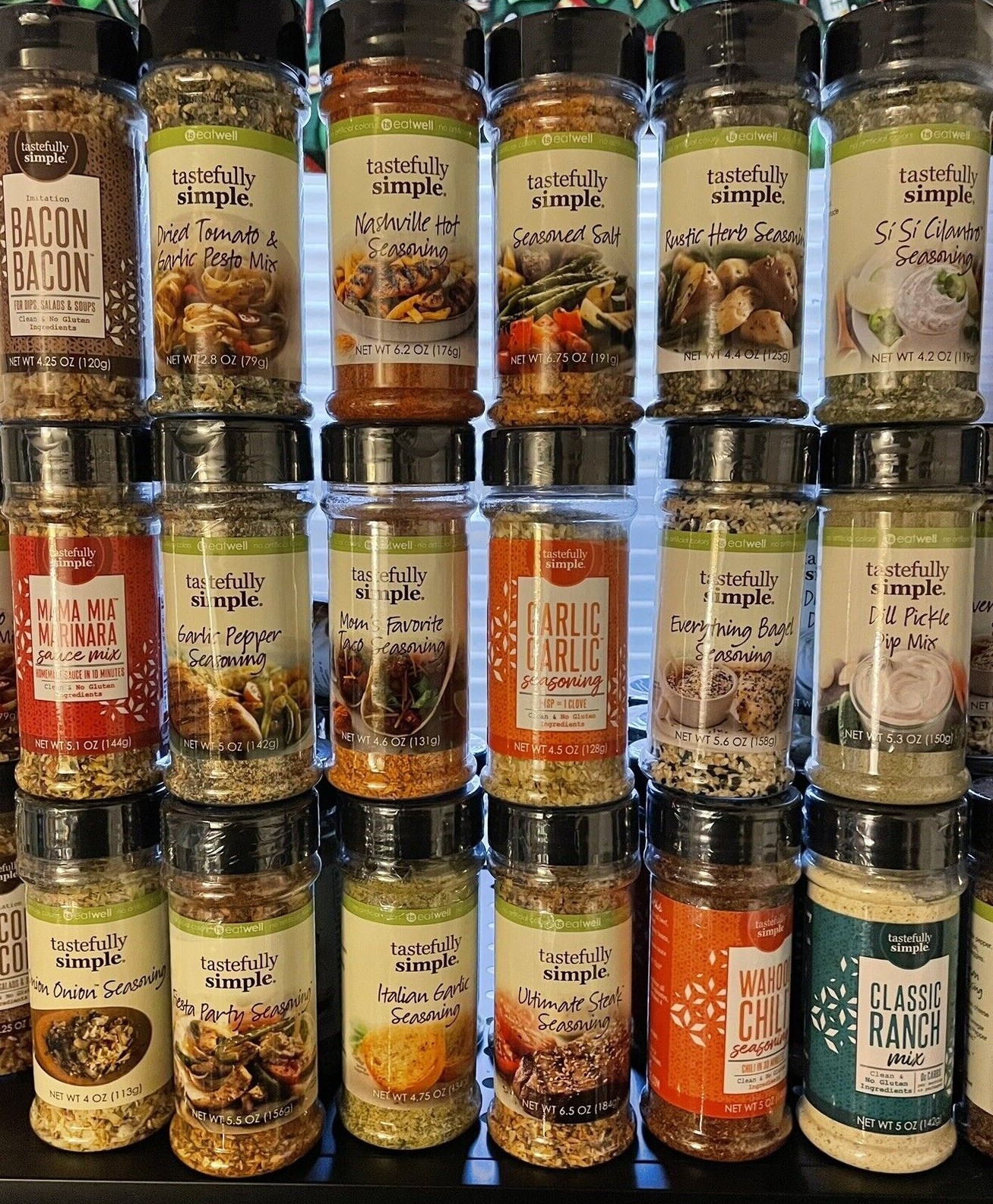 2 Tastefully Simple Seasonings - Factory Sealed - Free Ship! You Pick! gallery