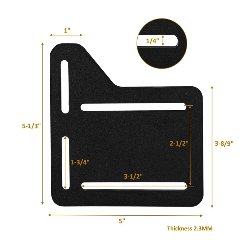 2PCS King Bed Headboard Attachment Bracket Modification Plate,Bed Frame Adapter gallery