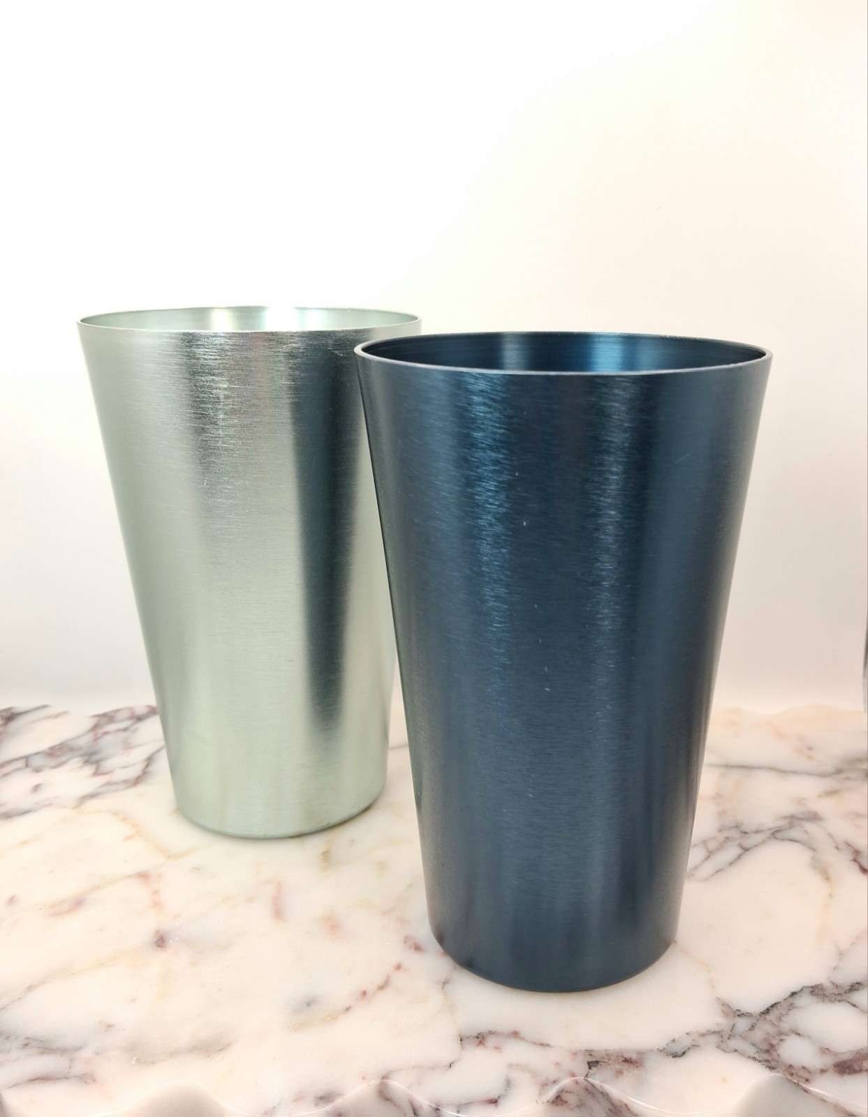 CB2 Retro 16 oz. Colored Aluminum Tumblers - Set of 4 gallery