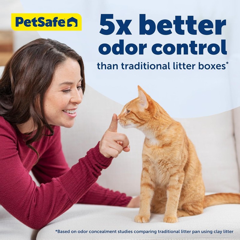 PetSafe ScoopFree Disposable Crystal Cat Litter Tray - Easy Cleaning Box - Refil gallery