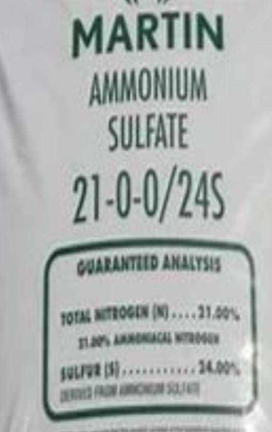 5 Lbs AMMONIUM SULFATE High NITRO/Hydro 21-0-0 Professional Fertilizer MARTIN gallery