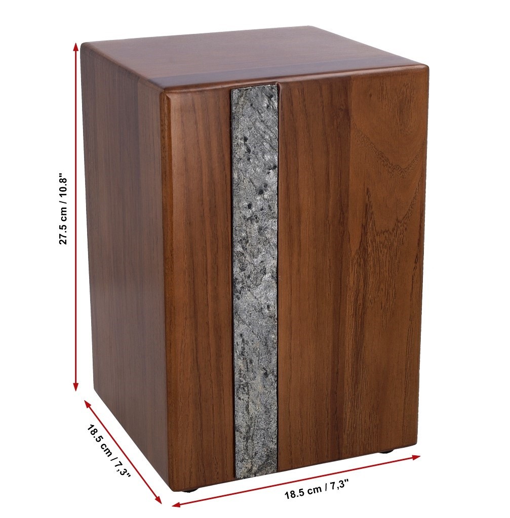 Solid Oak Wooden Urn For Ashes gallery