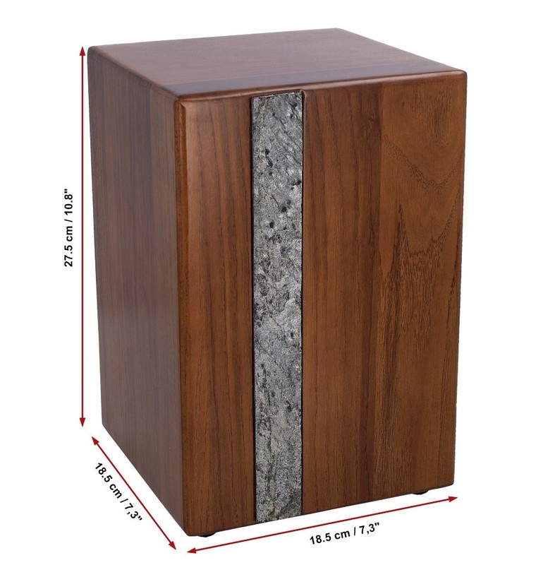 Solid Oak Wooden Urn For Ashes gallery