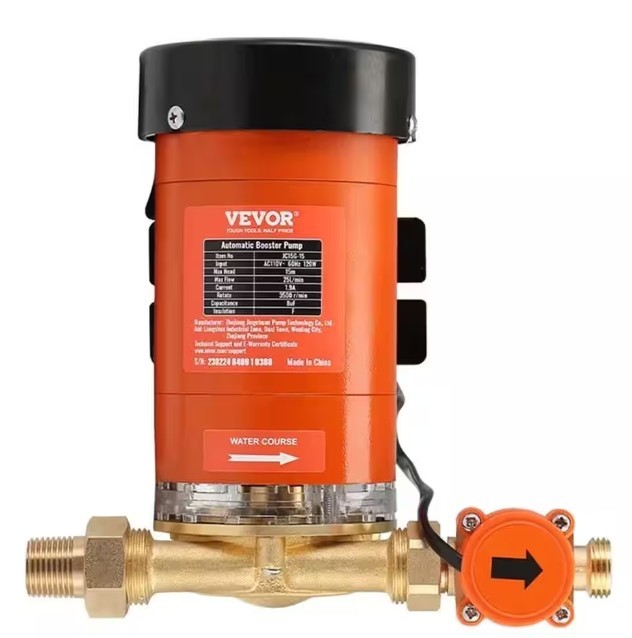 ITOPFOX 120W Automatic Water Pressure Booster Pump, Max Flow 25 L/min Shower gallery