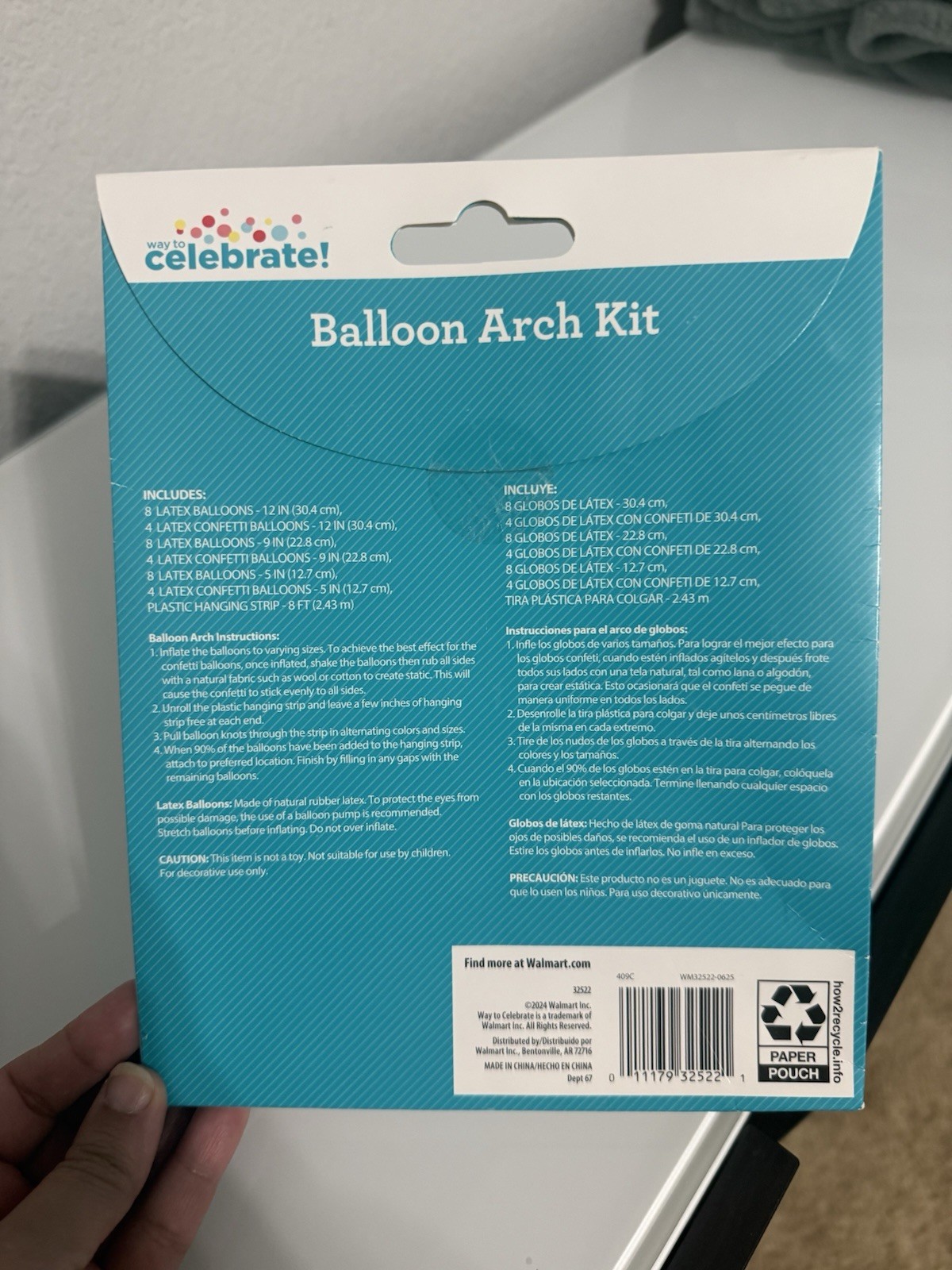 Balloon Arch Kit 36 pieces gallery