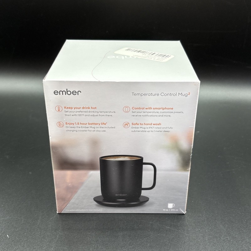 Ember 10 oz. Temperature Control Smart Mug - Black New (M) gallery