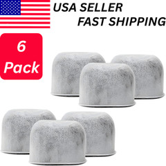 6 Pack Charcoal Water Filter Replacement Compatible with Cuisinart Coffee Maker