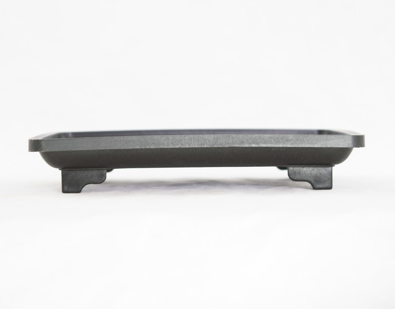 1 Rectangular Black Plastic Humidity/Drip Tray for Bonsai Tree 10.5"x 7"x 1" gallery