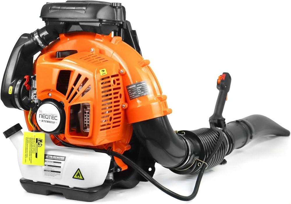 Backpack Leaf Blower Gas Powered 2-Stroke Commercial Heavy Duty Grass Yard Clean