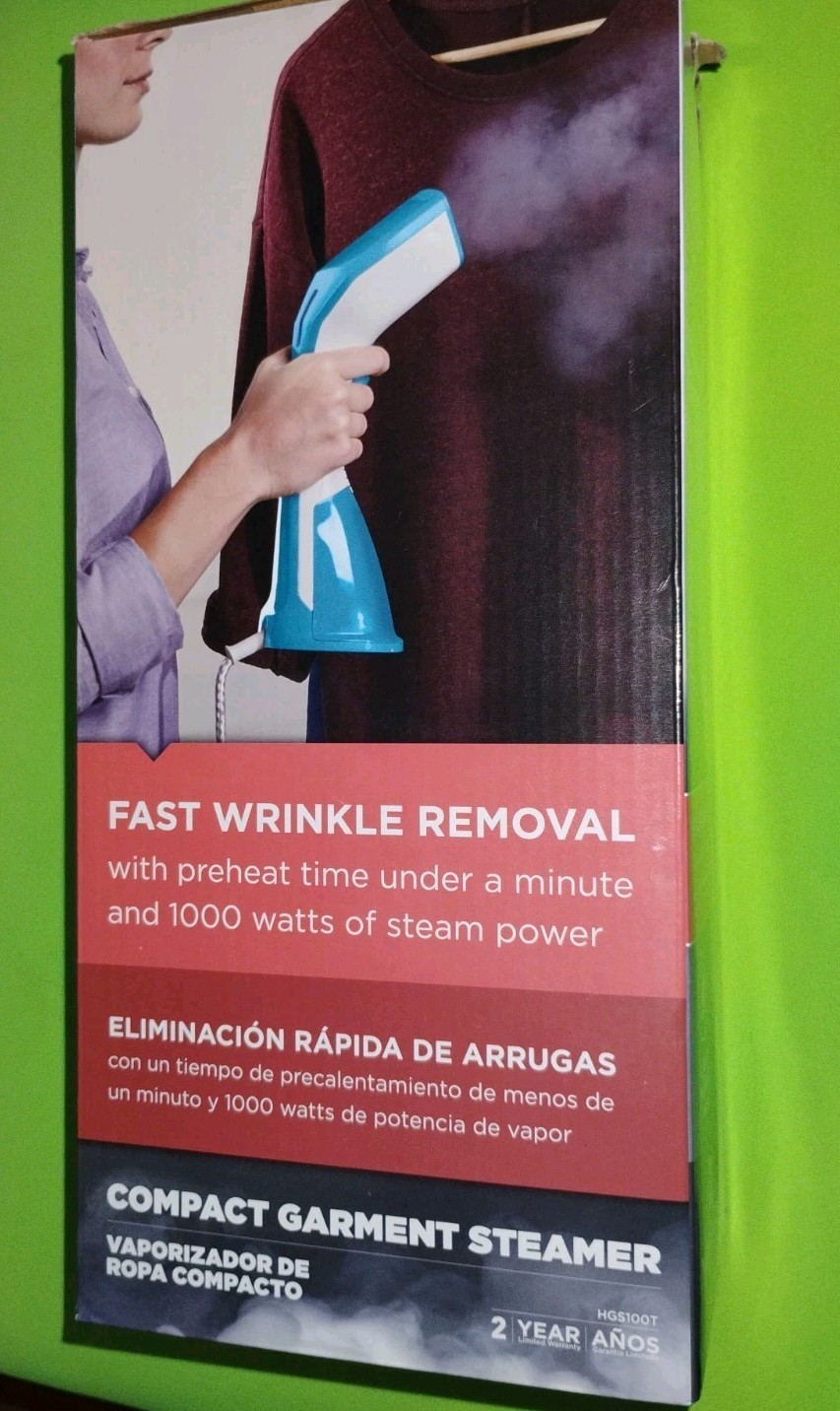 BLACK+ Decker Easy Garment Steamer Powerful Quick Heat Up Easy Fill Water gallery